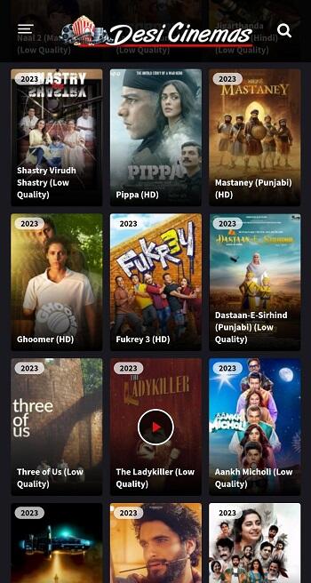 desi cinema app