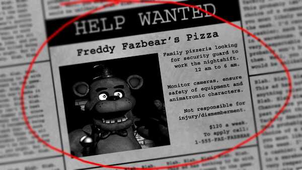 five nights at freddie´s, Video Games Discussion