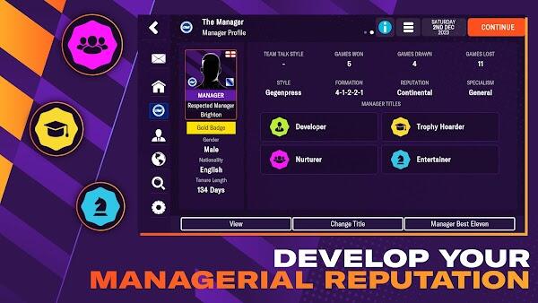 FOOTBALL MANAGER 2022 APK Mobile Android Game Free Download - GDV