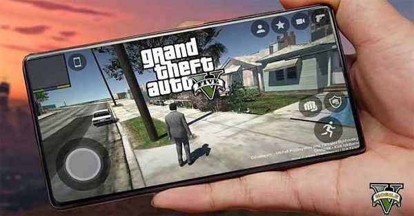 How to download and play GTA V game in mobile with realistic Graphic?