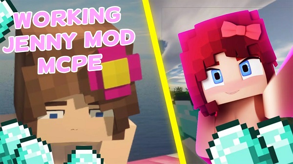 Jenny Mod For Minecraft PE Apk 1.19